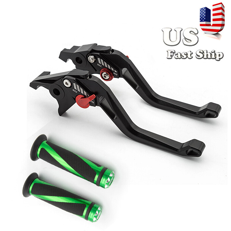 CNC 3D Short Clutch Brake Lever&Grips Set For CB919 2002-2007 VTX1300 2003-2008