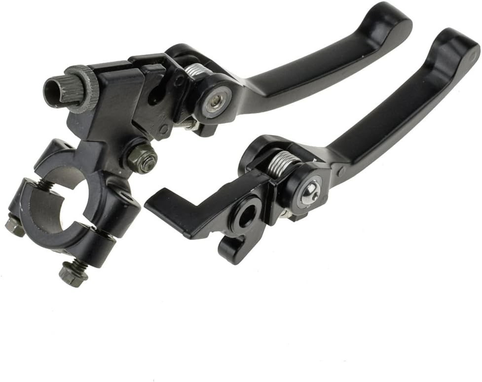 Durable Aluminum Black Chrome Clutch Brake Lever – Fits 110cc to 150cc Bikes