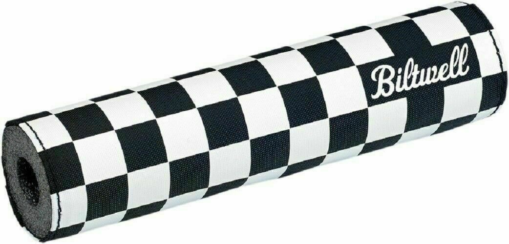 Biltwell Inc Moto Bar Handlebar Crossbar Pad – Reversible Black/White Checkers