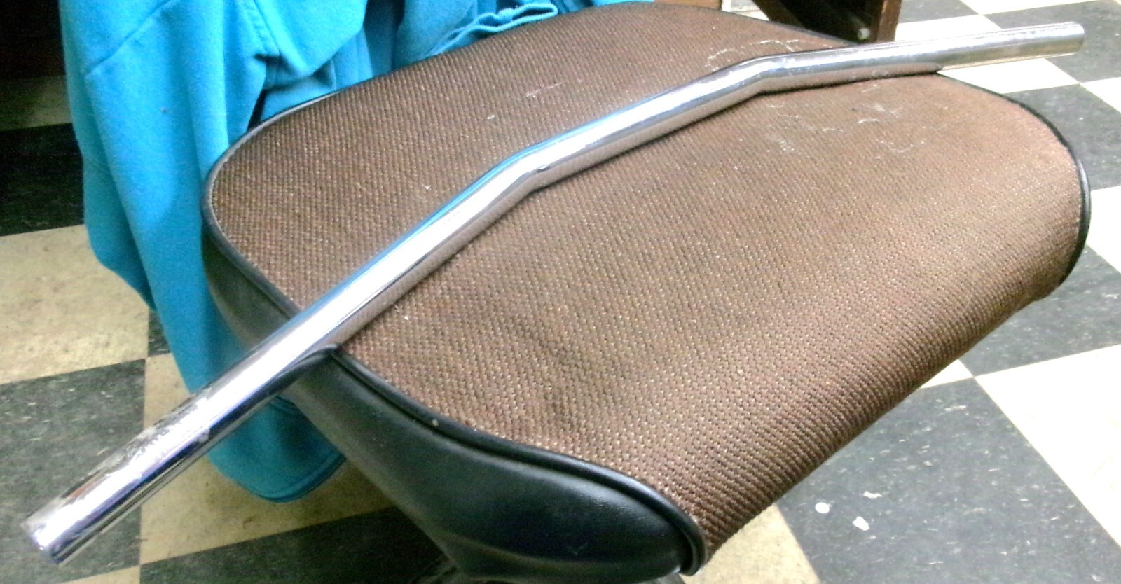Used- Chrome Drag Bar Style Handle Bars 7/8 inch Dia. X 27 3/4 Inches Long