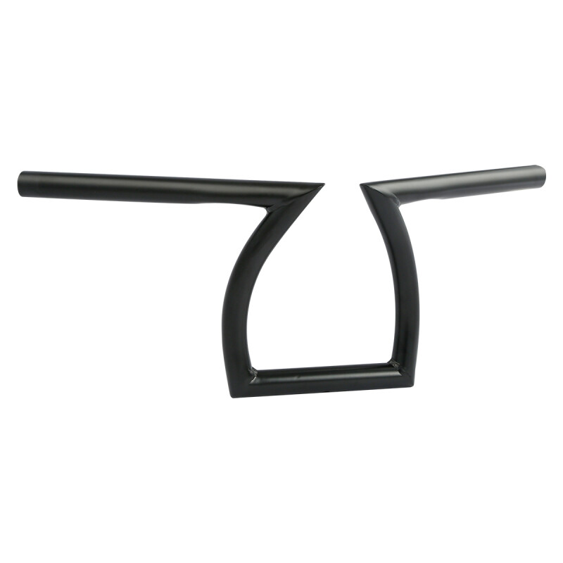 Black 1″ Z-Bar Handlebar Fit For Harley Sportster XL 883 1200 Chopper Bobber