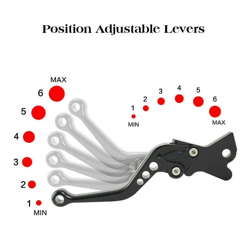 For CBR900RR 1993-1999 CB919 2002-2007 Brake Clutch Levers CNC Short Motorcycle