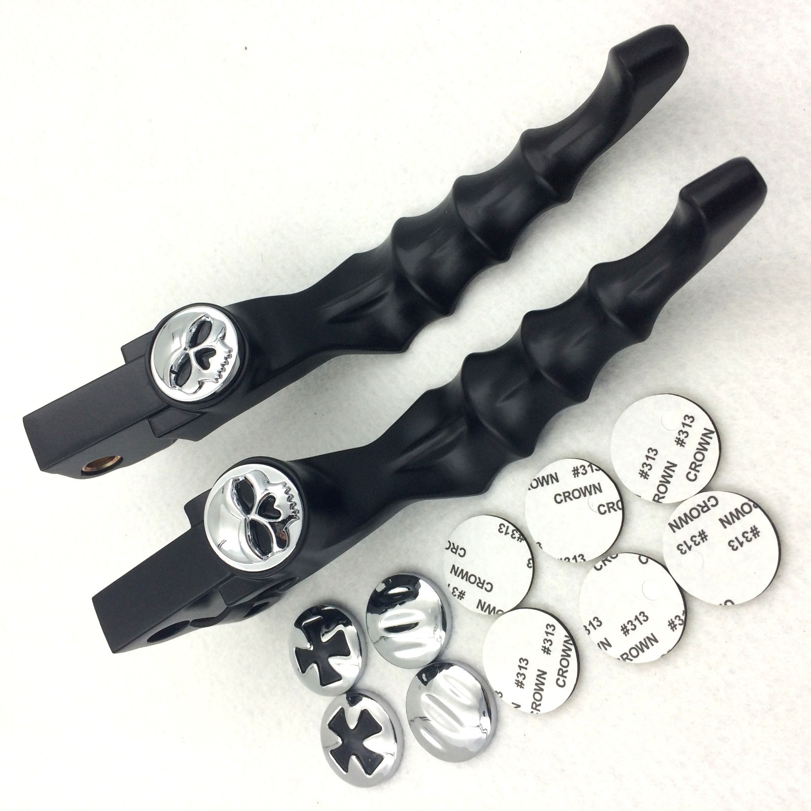 Brake Clutch Hand Lever For Sportster 1200 883 Black Levers Chrome Zumbie Cross