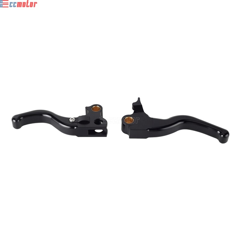 2&3 Finger Brake Clutch Levers For Harley Dyna Super Glide FXD Street Bob 96-17
