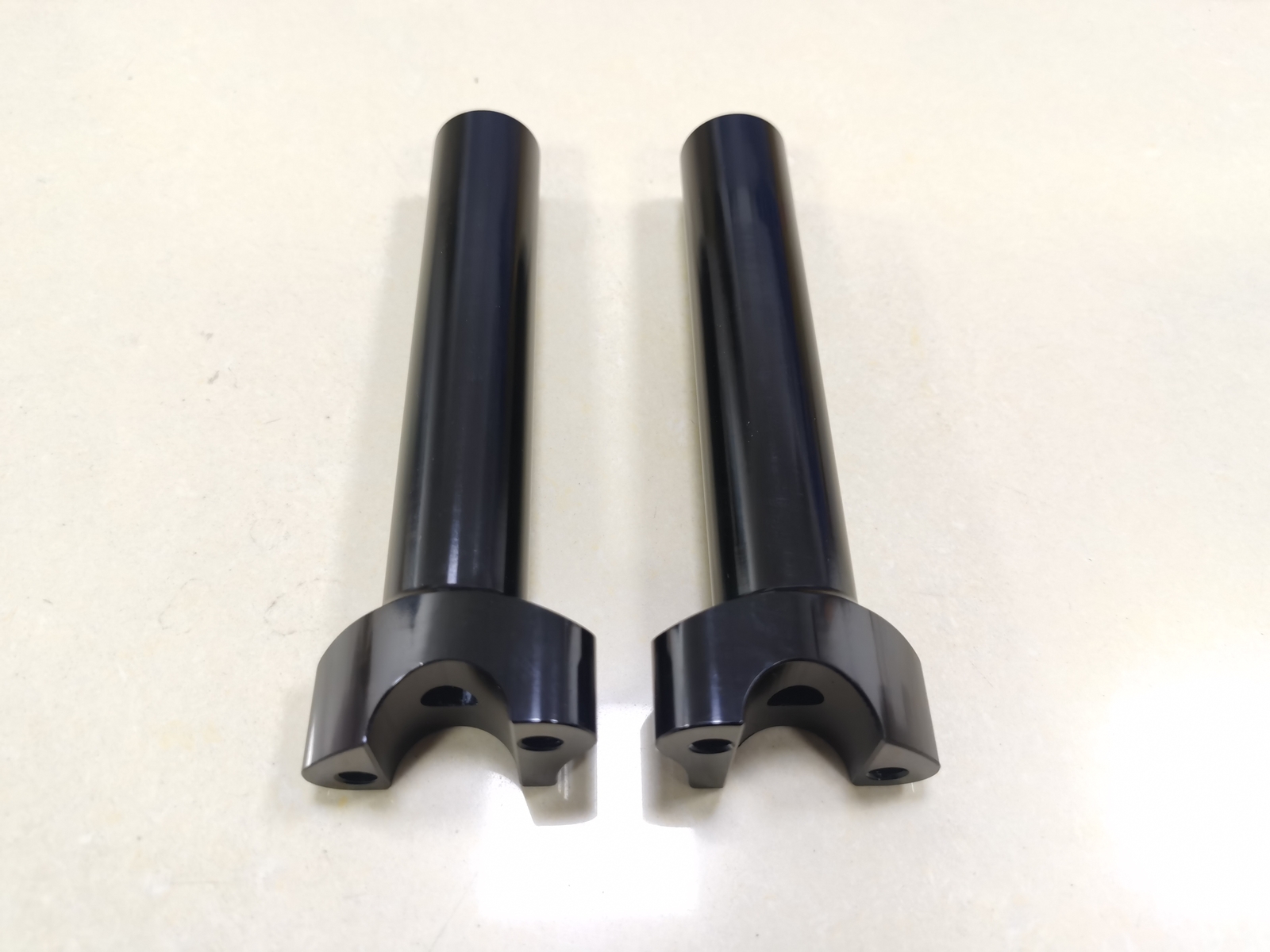 6 1/2 inch Straight Handlebars Risers Riser For Harley 1″ Bars Sportster XL Dyna