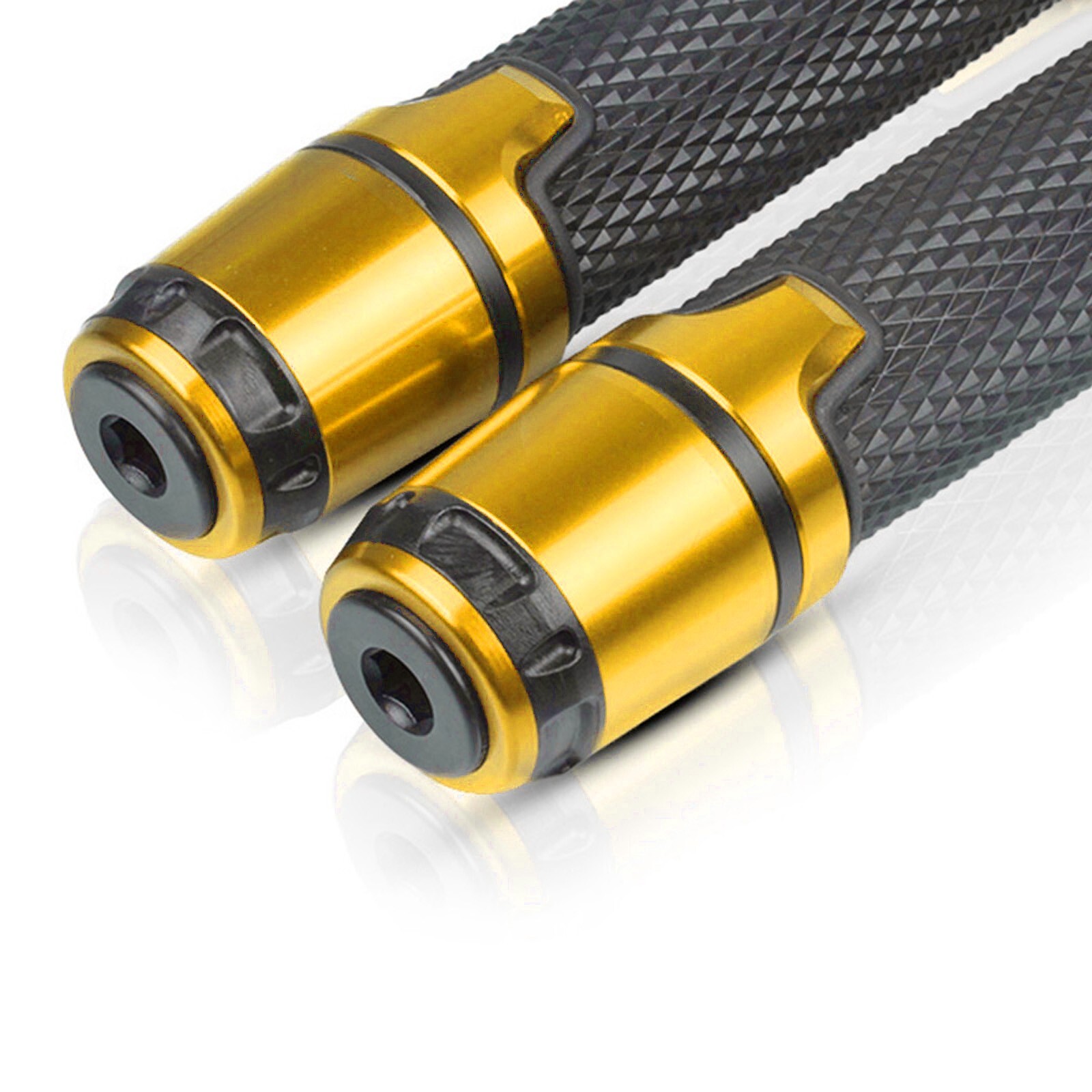 7/8″ 22mm Motorcycle Handlebar Hand Grips for SUZUKI GSXR600 750 1000 250
