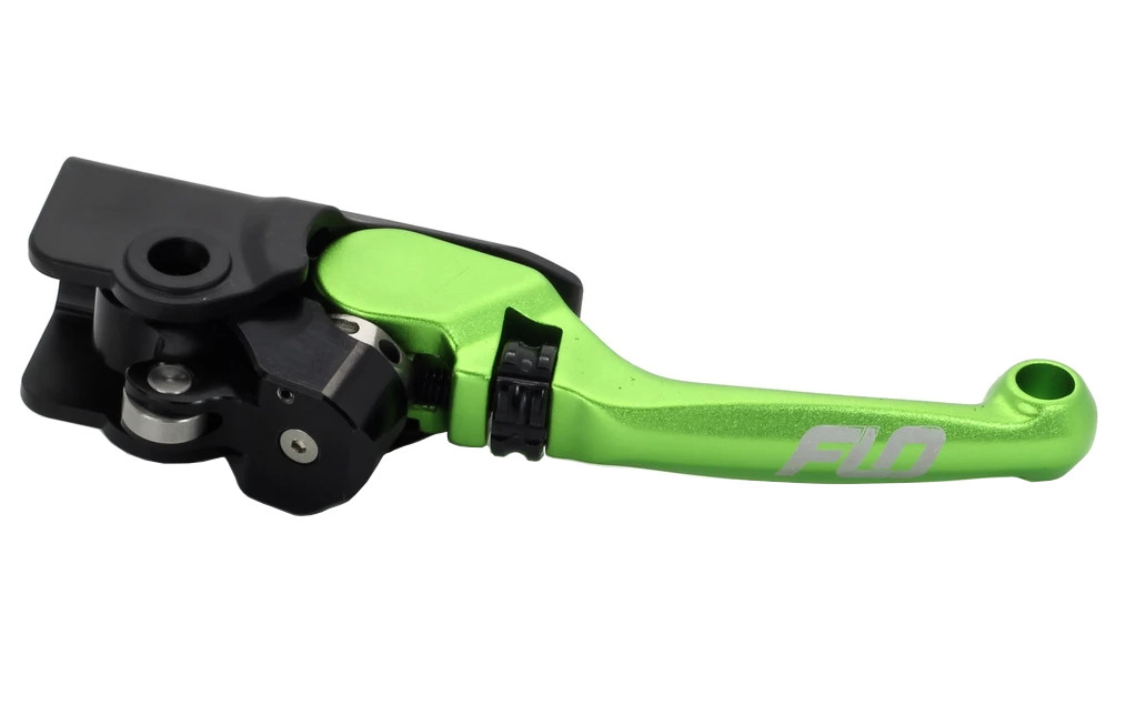 Kawasaki KX250F KX450F FLO MOTORSPORTS PRO 160 BRAKE LEVER GREEN