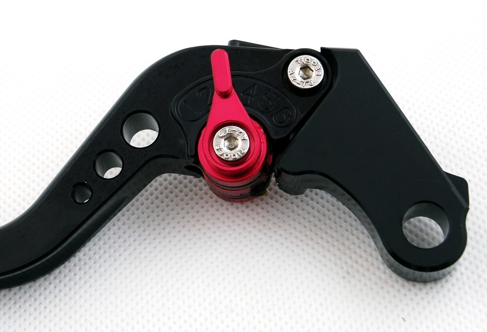 Long Brake Clutch Levers For Kawasaki ZX10R 2006-14 ZX6R Z1000 2007-14 Black