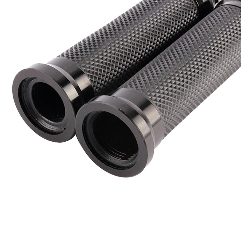 Motorcycle Rubber 7/8″ Handlebar Hand Grips For Yamaha Vmax R6 R1 FZ-07 TM