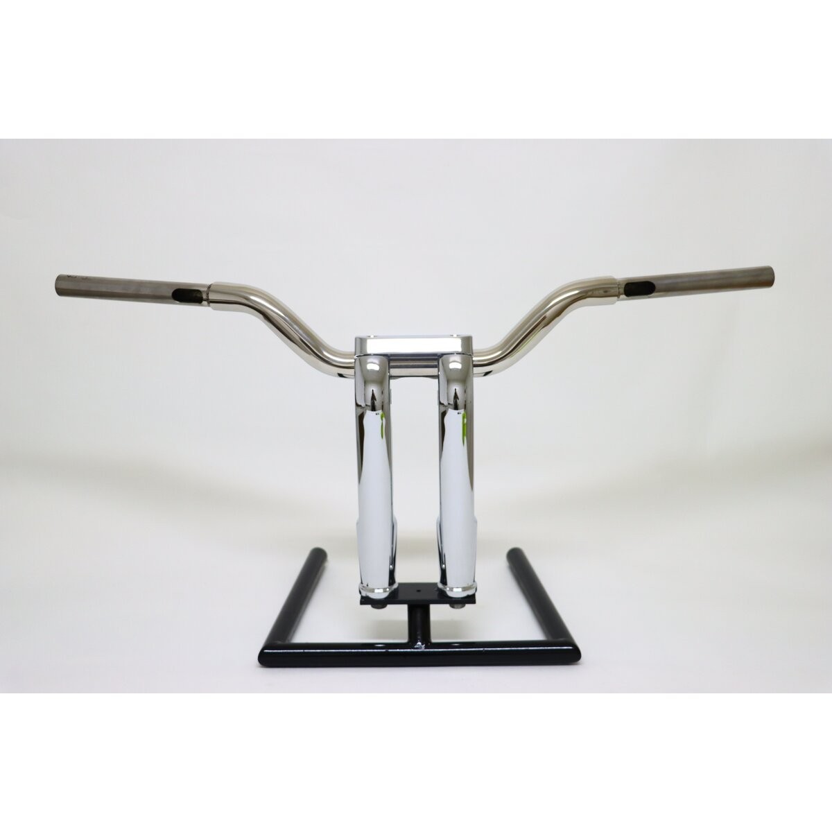 KST Kustoms Chrome Apex Riser And Mid Moto Handlebar Kit AR10CH-MM24