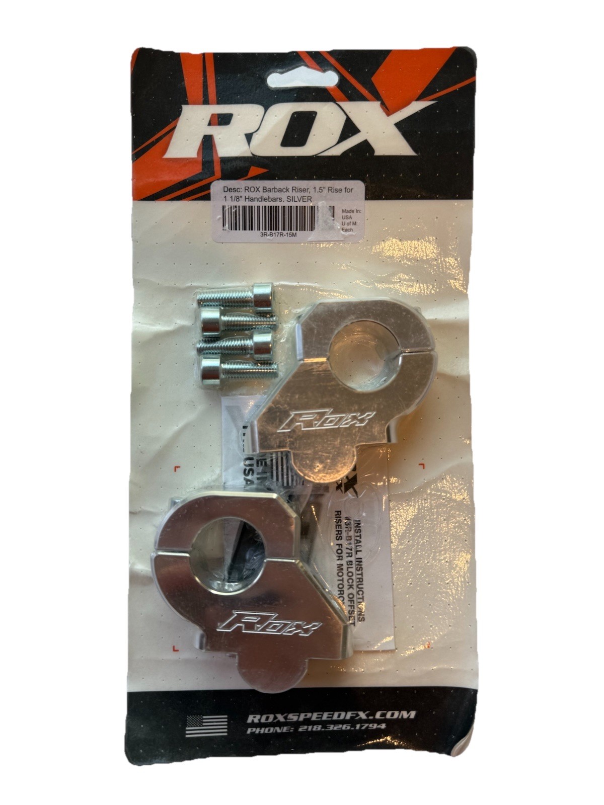 Rox Street Riser Natural – 3R-B17R-15M