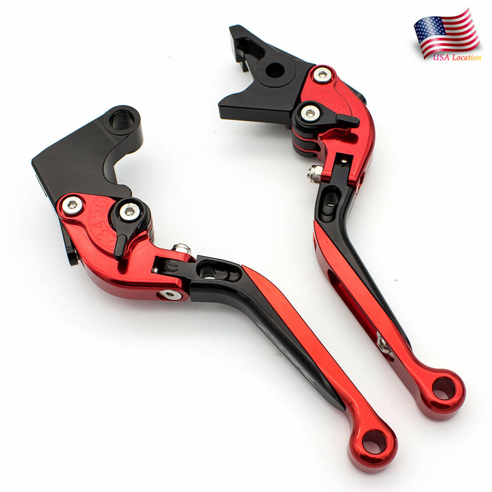 For Honda CBR900RR 1993-1999 Foldable Extendable Brake Clutch Levers CNC Logo
