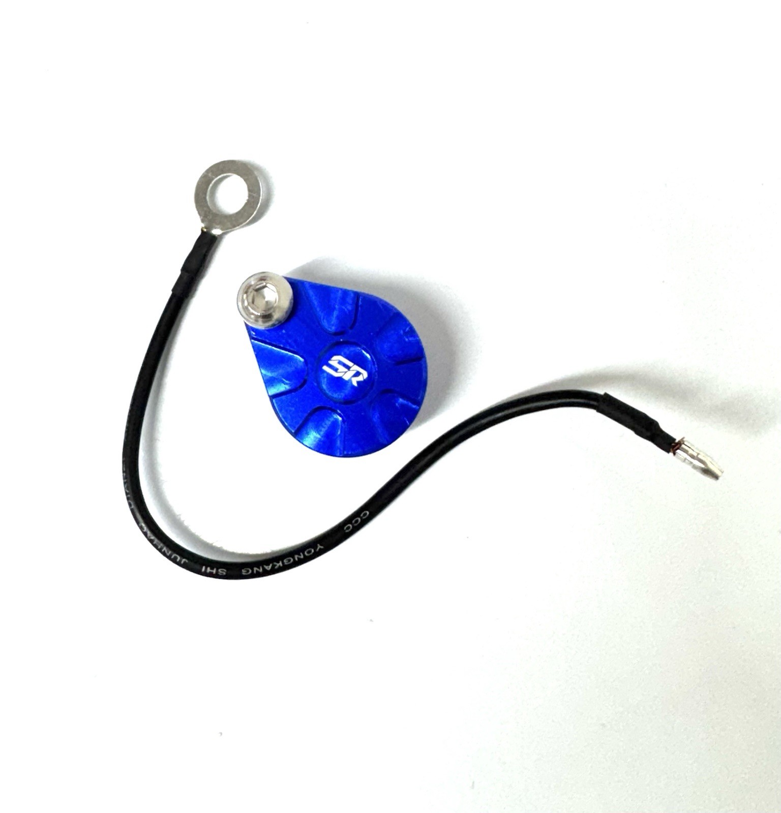 CNC Aluminum Billet Bump Start Cap For Honda CRF110 2013-2025 Cooor Blue