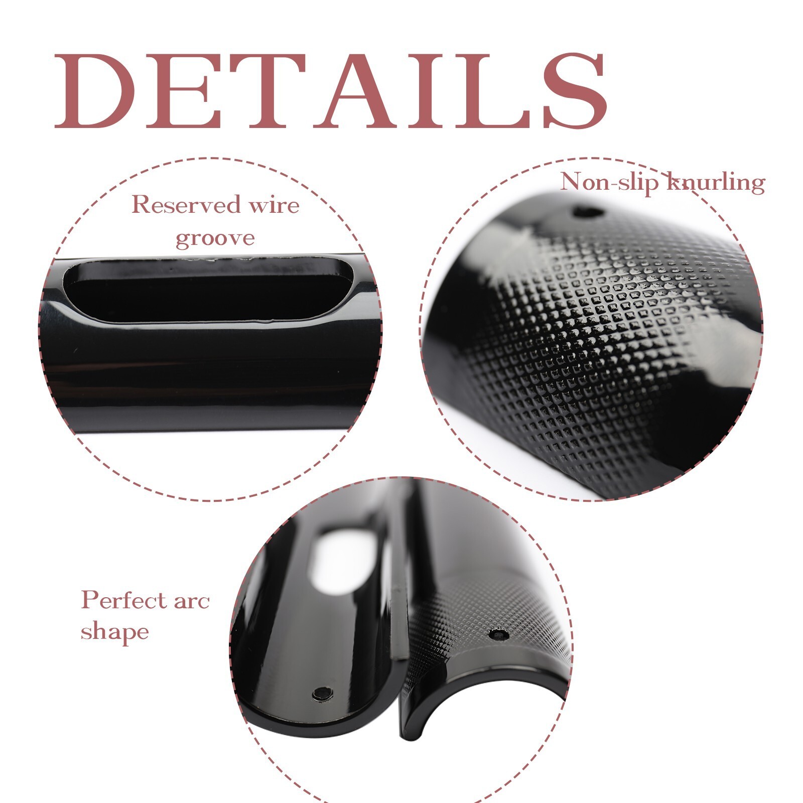 Motorcycle Handlebar Riser Adapter from 1″ to 1.25 in Handlebar Shim 2 Pcs
