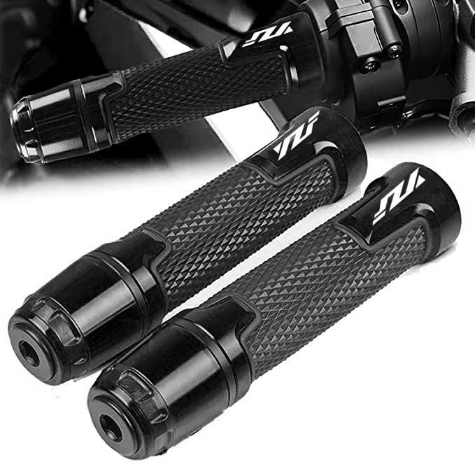 Universal 7/8” 22mm Motorcycle Handlebar Hand Grips for Yamaha YZF R1 R3 R6 R25