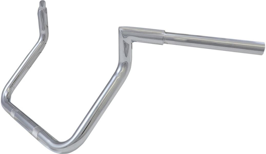 LA Choppers 1-1/4 Twin Peaks Handlebar Chrome 12 inch Rise Indian Challenger