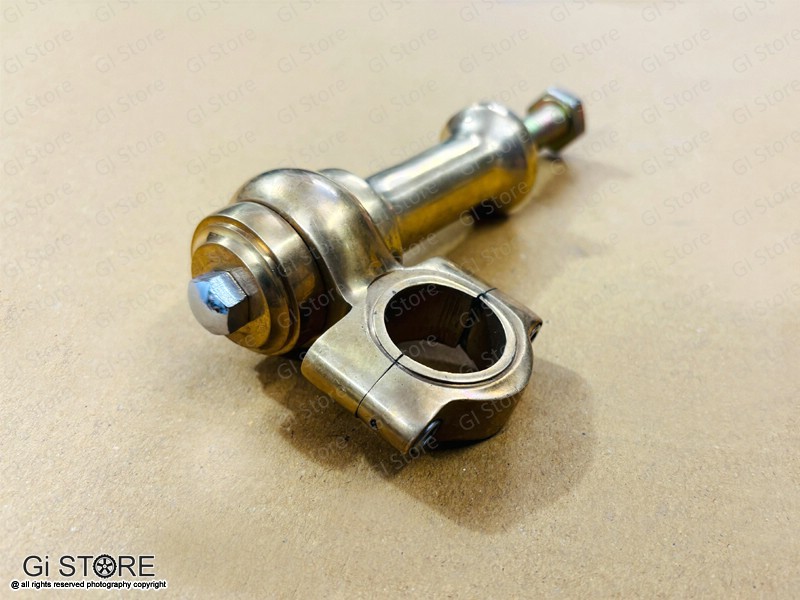 Universal Motorcycle Brass 1″ Handlebar Risers Clamp (2.5″ Rise Approx)