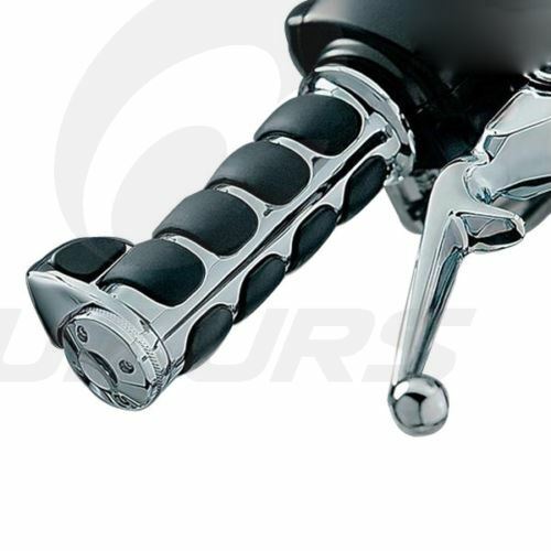 1″ Inch Motorcycle Handle Bar Hand Grips For Harley Touring XL 1200 Dyna Suzuki