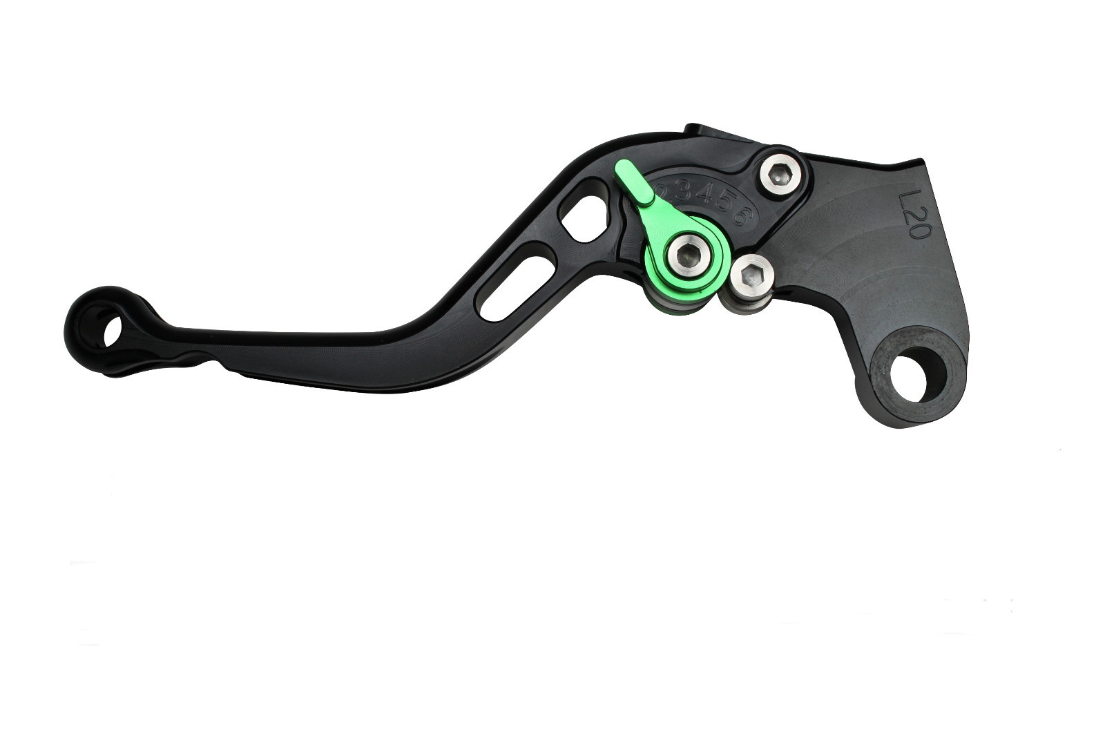 1 x black short motorcycle clutch lever green for honda cb919 2002 – 2007