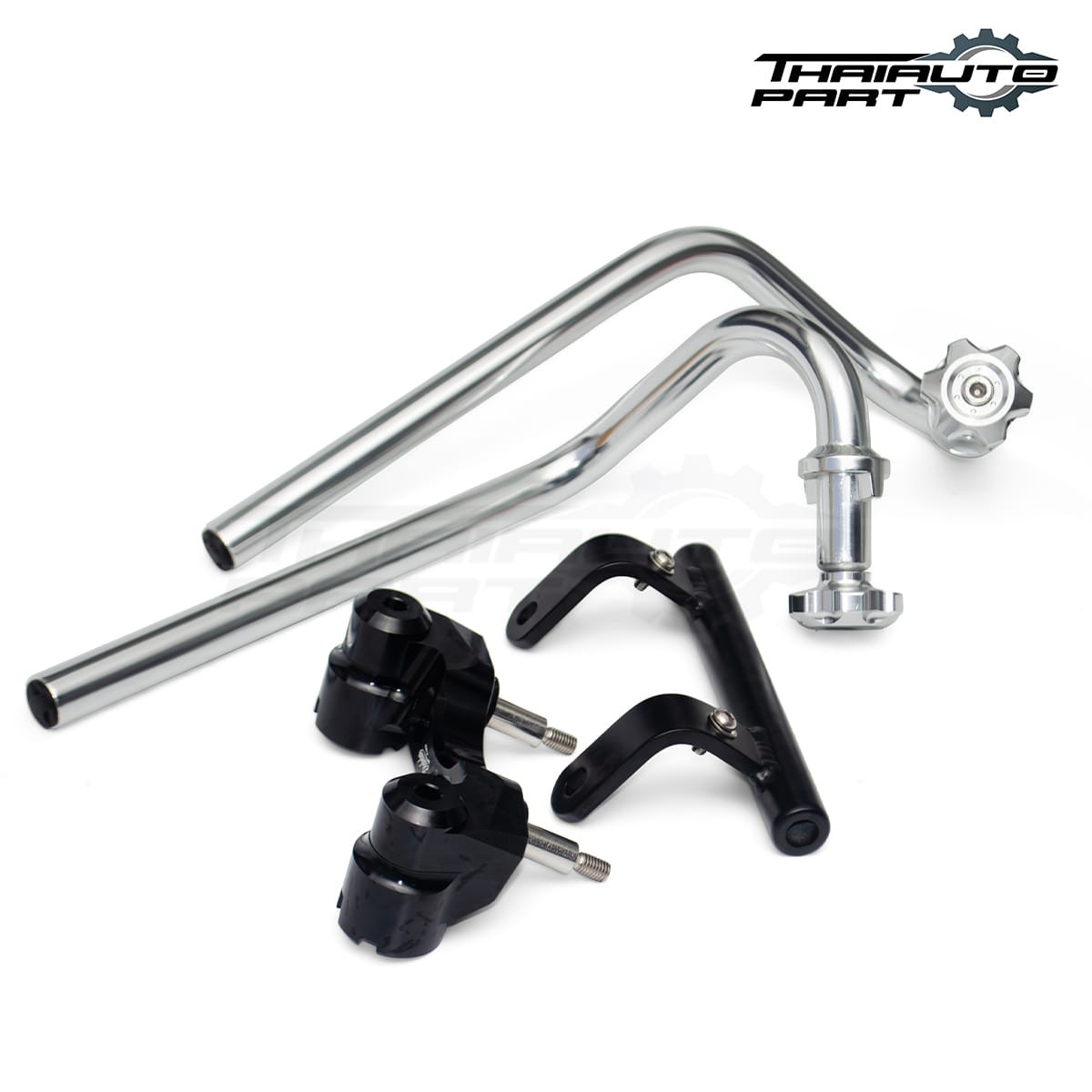 Foldable Customized Kit Set Handle bar Silver Diabolus For Honda Dax125 St125