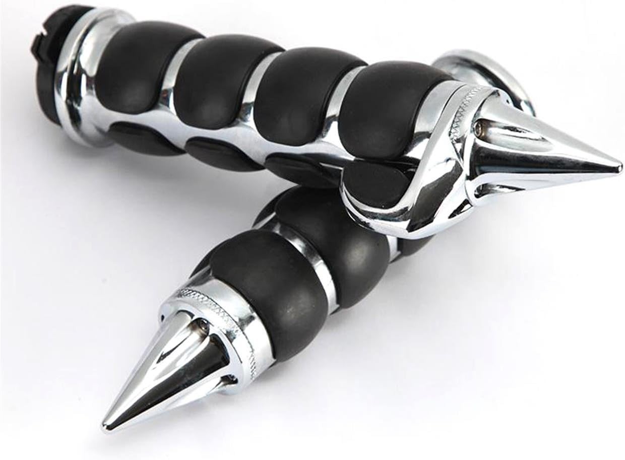Durable Rubber Motorcycle Handlebar Grips – Slip-Resistant & Easy Install