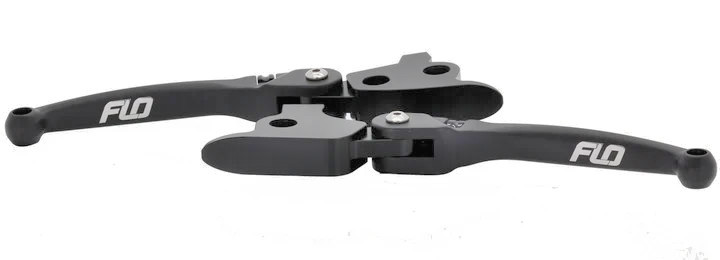 Flo Motorsports – HD-812 – MX Style Adjustable Lever, Black 2021-2023