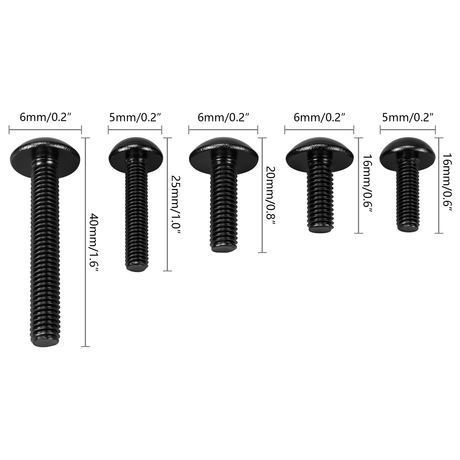 Universal Motorcycle Fairing Bolts Kit 8N.m Racing M5 M6 Shell Hardware Alloy