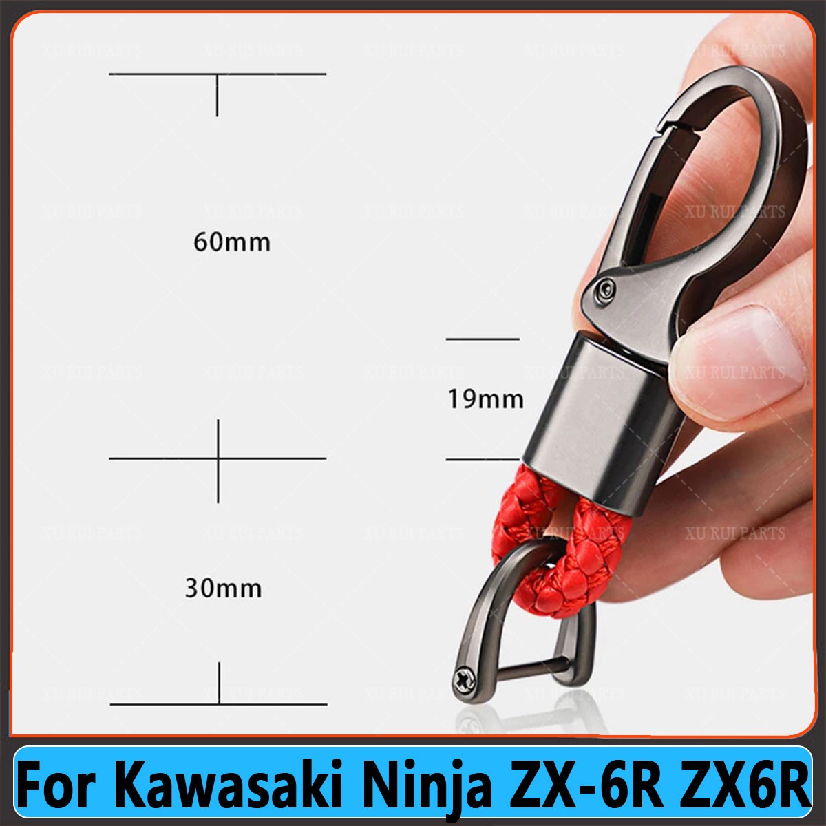 None-Slip Gel Rubber 7/8″ Handlebar Handl Grips For Kawasaki Ninja ZX-6R ZX6R