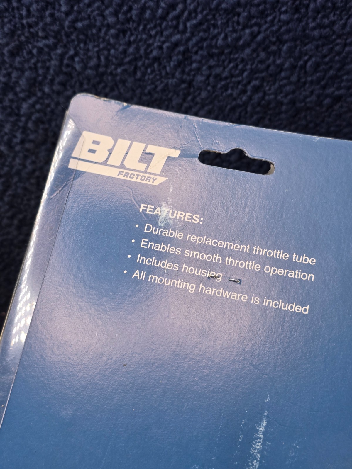 Bilt Factory Durable Replacement Throttle Tube