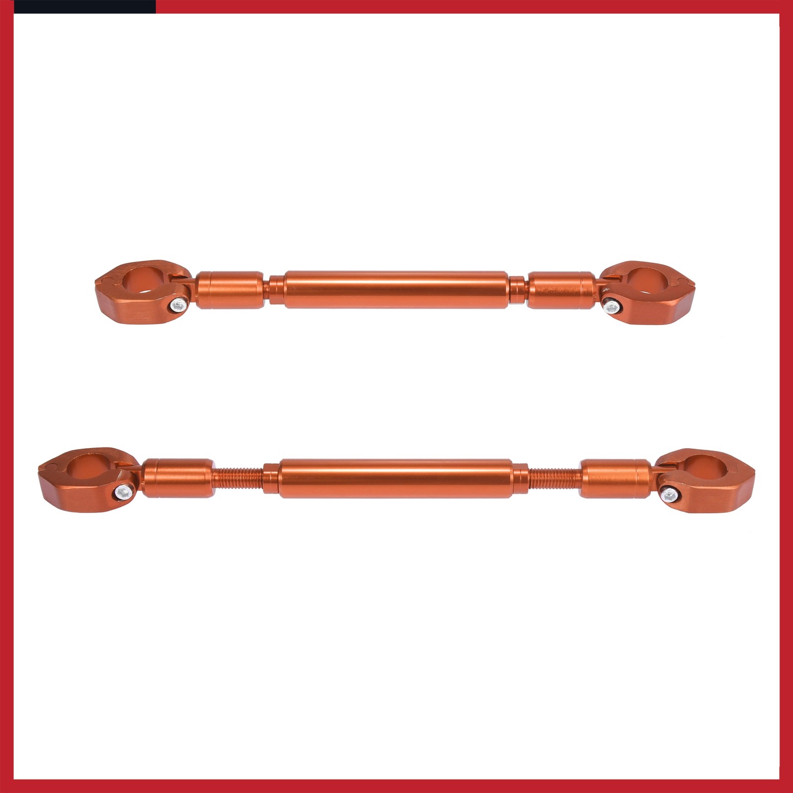 1 Set Universal 22mm 321g Aluminum Alloy Orange Motorcycle Balance Bar Crossbar