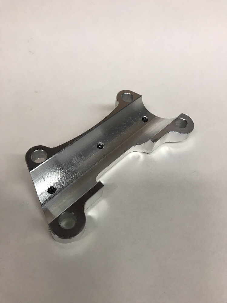 1-1/4” 1.25 Harley Touring Super Clamp One-Piece Riser Clamp