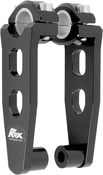 Rox Speed FX Elite Pivoting Handlebar Risers 5″ Black