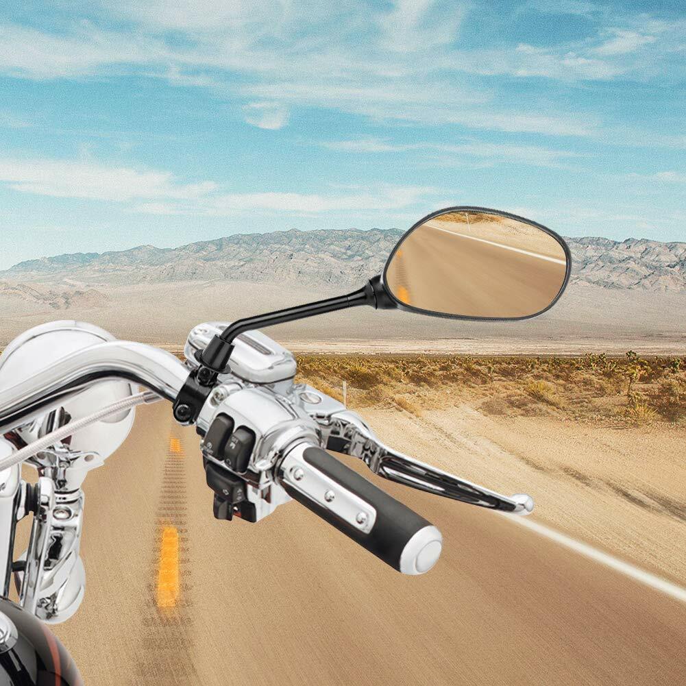 ATV Rear View Side Mirror w/7/8″ Handlebar for Polaris Sportsman Honda Foreman