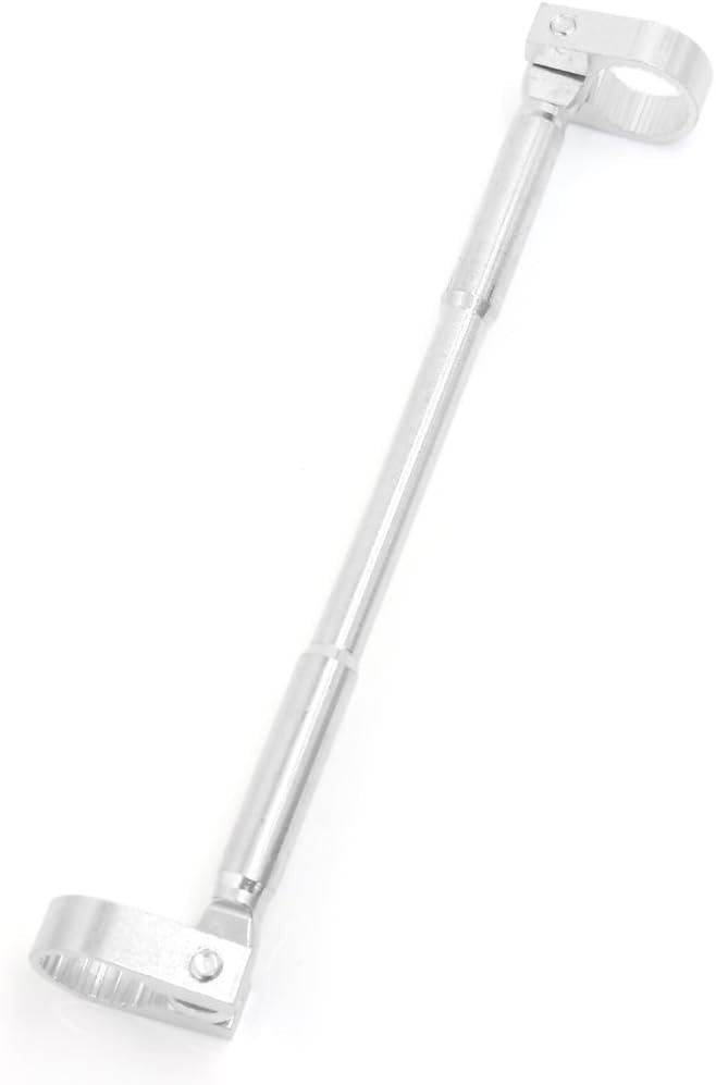 Universal Motorbike 22mm Handlebar Cross Bar Balance Beam Silver Tone