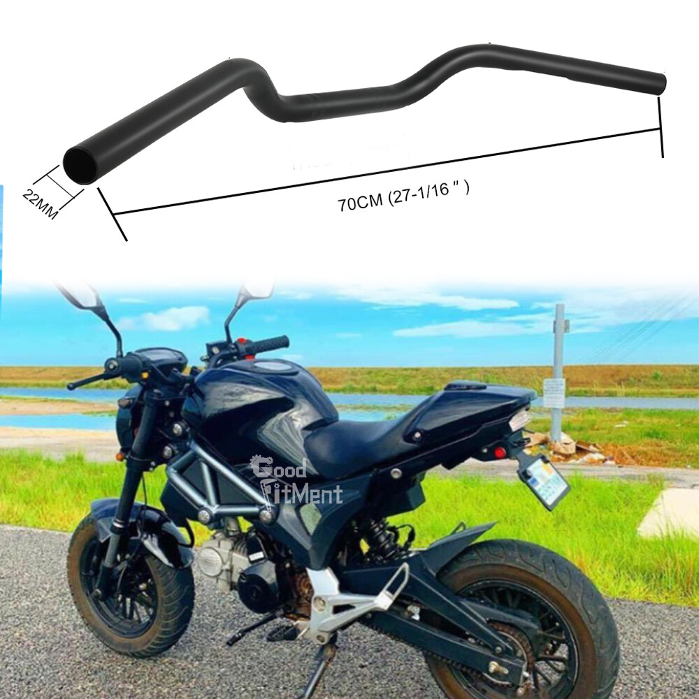 For Honda Grom 125 Street Motorcycle Handlebar 7/8″ 22mm Handle Bar Matte Black