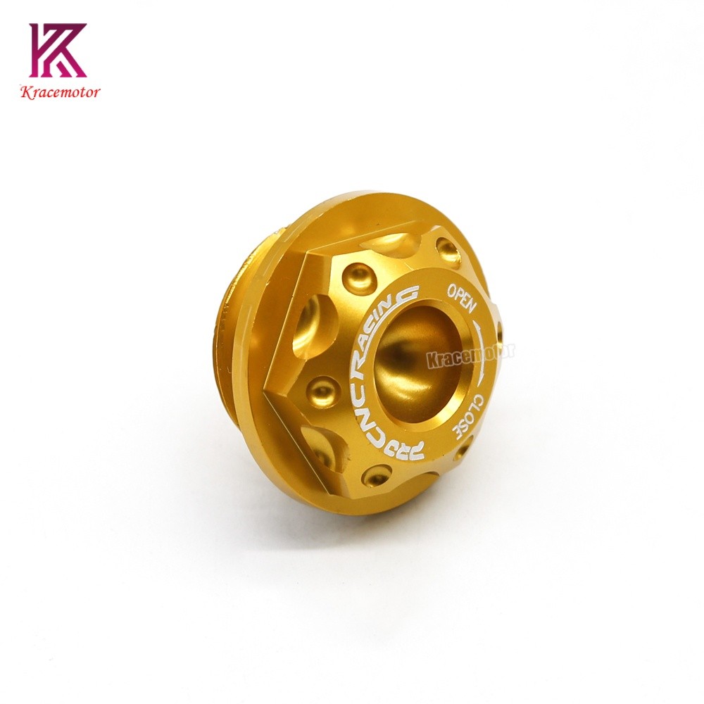 CNC Engine Filler Oil Cap For Yamaha YZFR1 R6 1999-2012 2013 2014 R6S 2006-2009