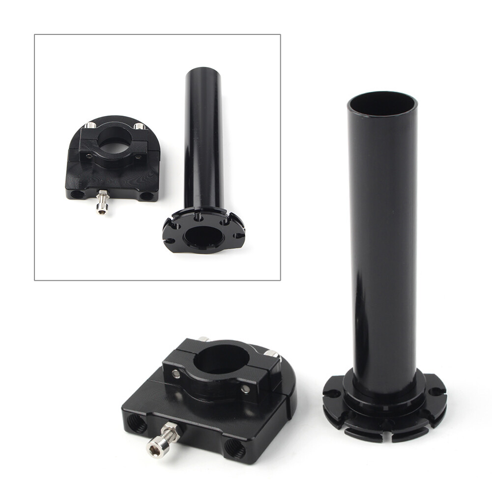 7/8in Universal CNC Turn Twist Throttle Handle Bar Throttle Tube For Motorcycle