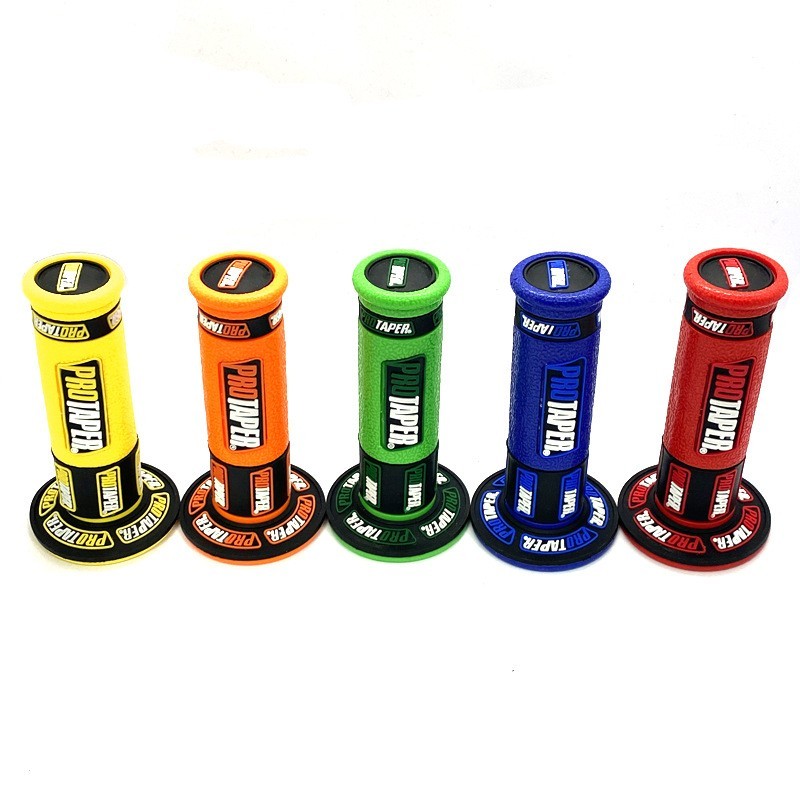 Prtaper Hand Grip 7/8″ Blue Handle Bar Pr Taper Handgrip for ATV Pit Dirt Bike
