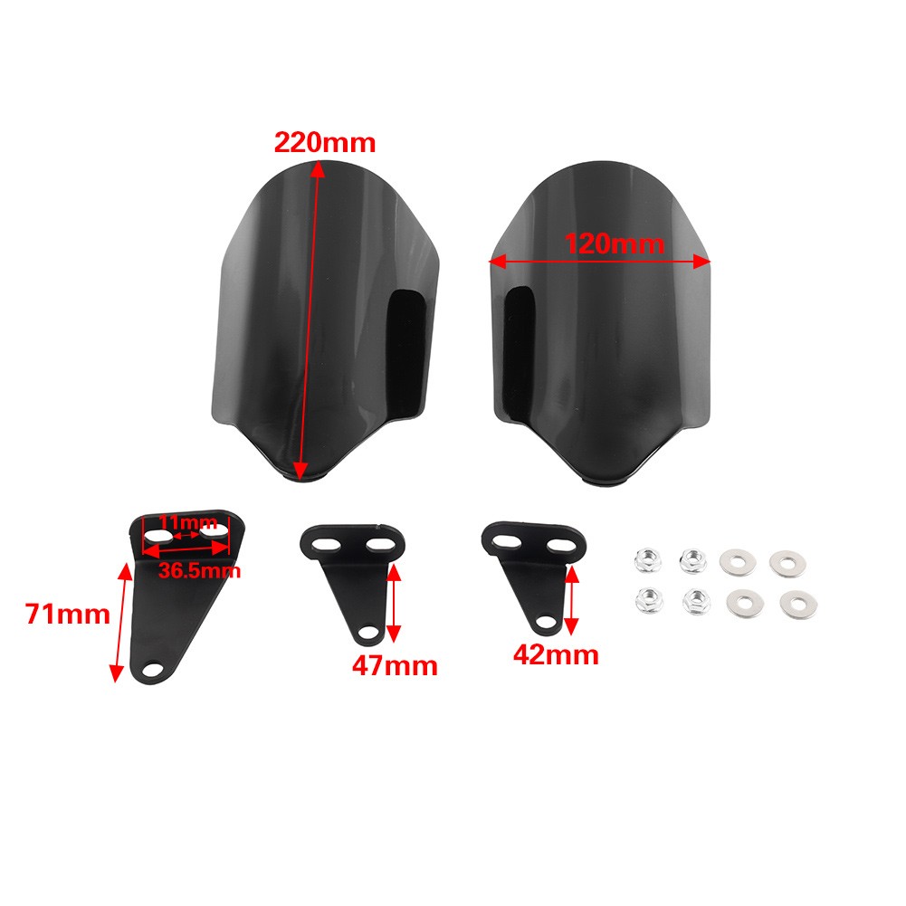 Handguard Deflector Protection Iron For Harley Road Glide CVO FLTRX 2024 2025