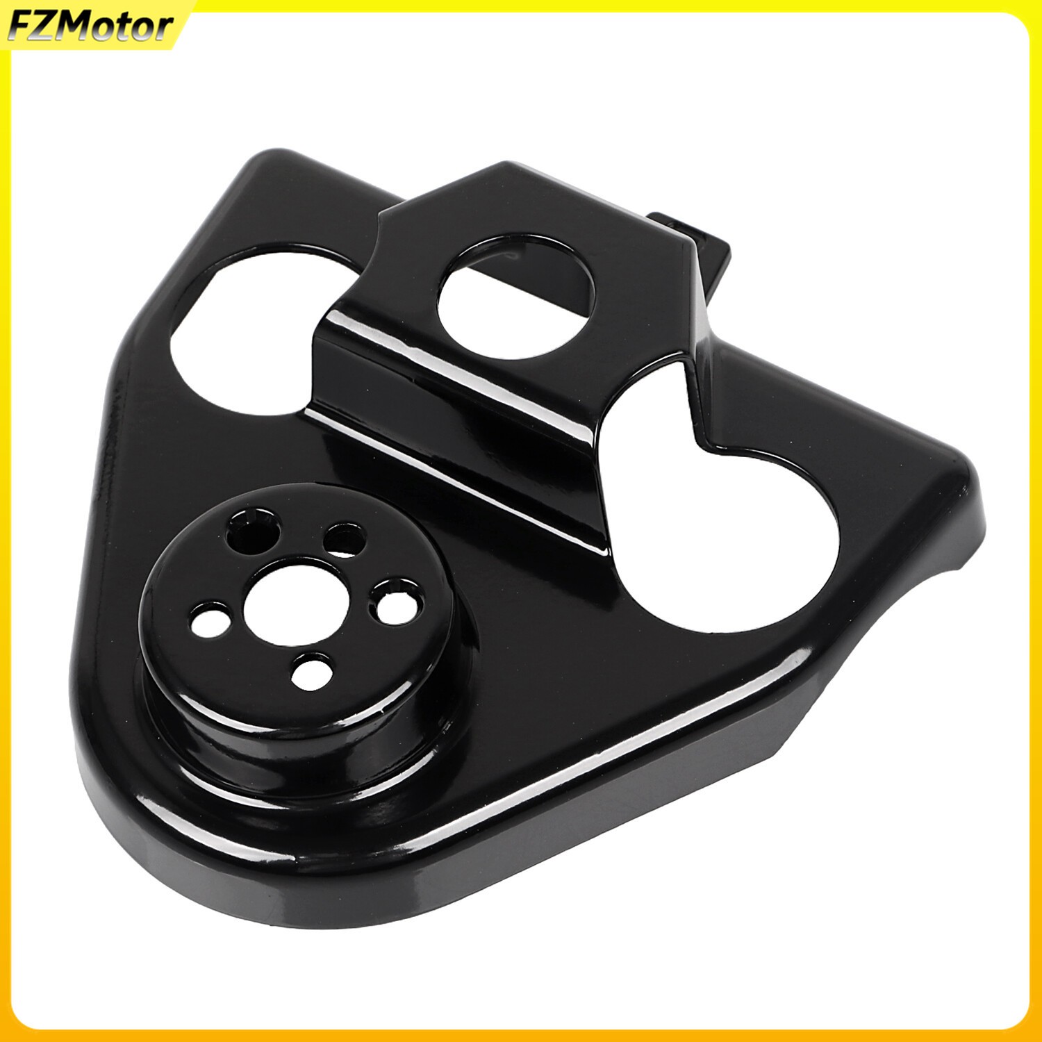 Black Handlebar Riser Cover For Harley Road King FLHR Classic FLHRC 2003-2013 12