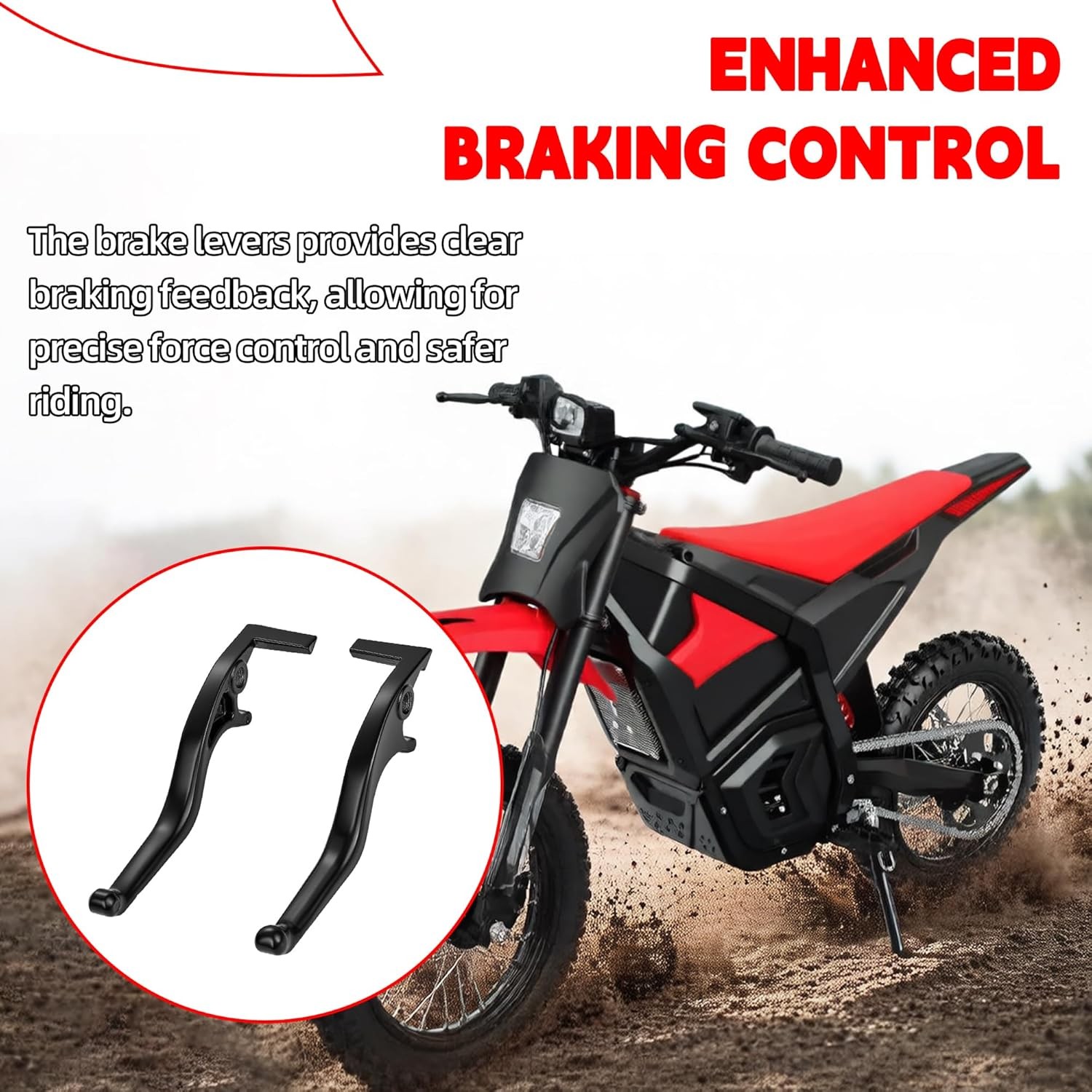 Clutch Hand Brake Lever Kit Aluminum for Yozma IN10 Electric Dirt Bike