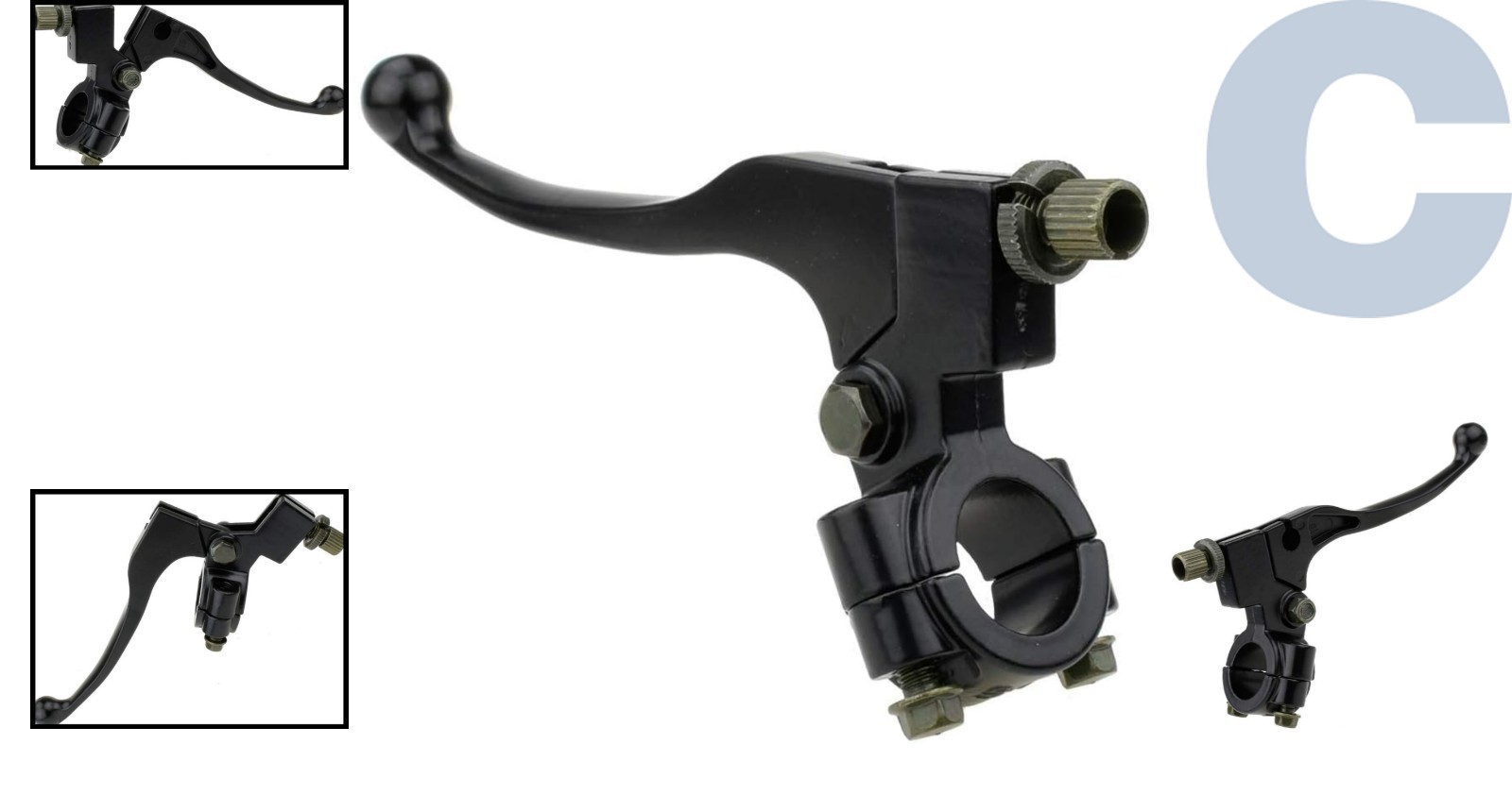 Durable 7/8″ Aluminum Motorcycle Clutch Handle – Easy to Install, Black Finish
