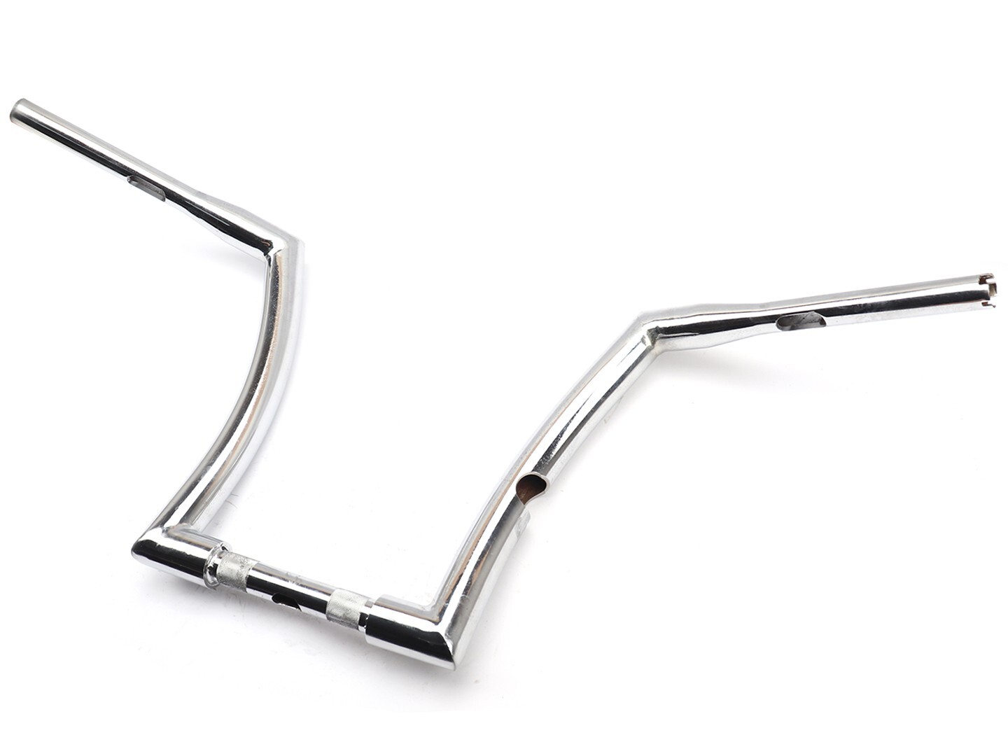 14″ CHROME DNA MONSTER FAT APE HANGER BARS 1-1/2″ HARLEY HANDLEBARS