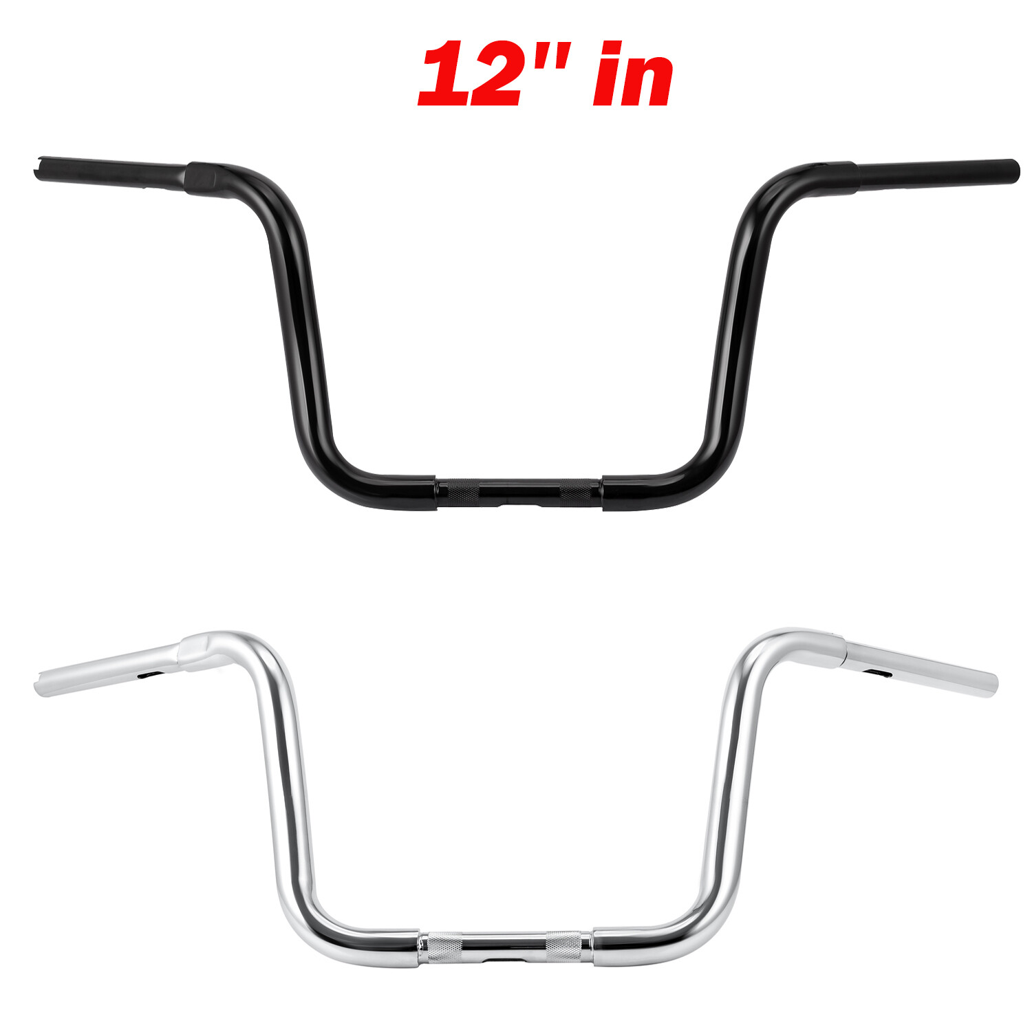 Rise 12″ 14″ 16″ 18″ APE Hanger Handlebar 1-1/4″ DNA Monster Fat Bars For Harley