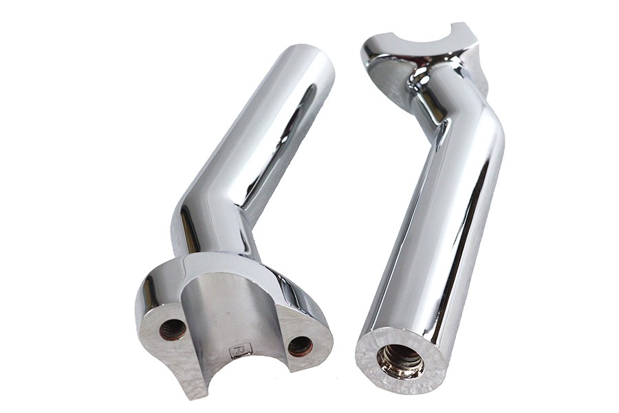 6-1/2 inch Buffalo Riser Set Chrome for Harley-Davidson