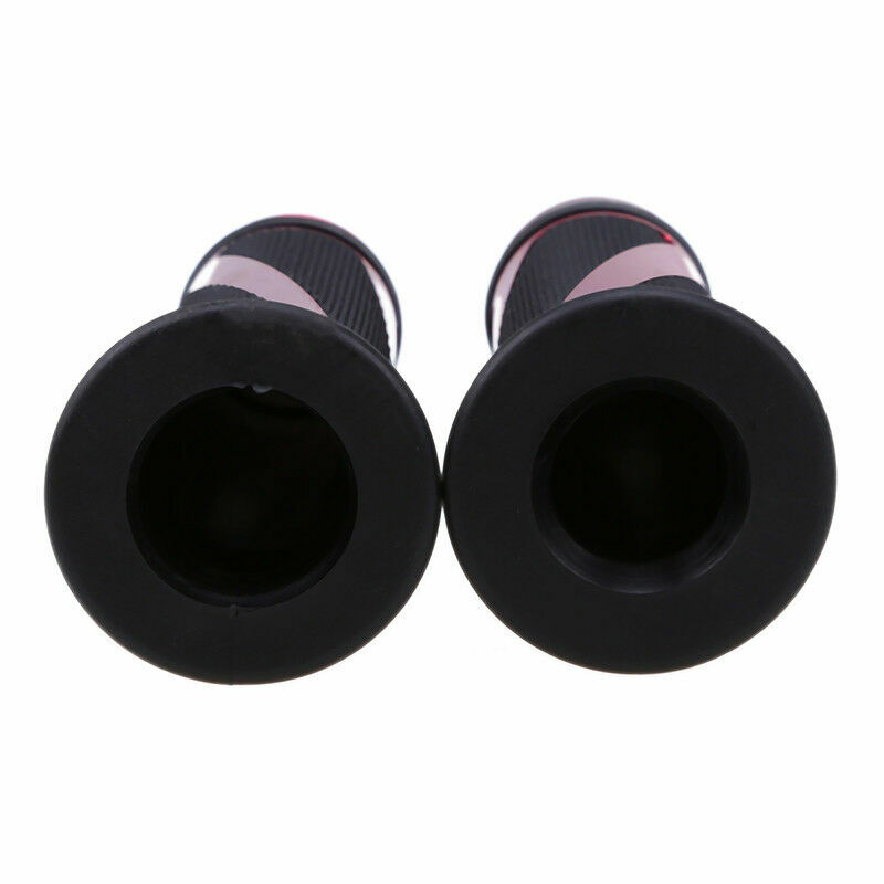 Fit Honda CR125R 7/8″ Hand Grips Handle Bar Throttle Grips None-Slip Gel Rubber