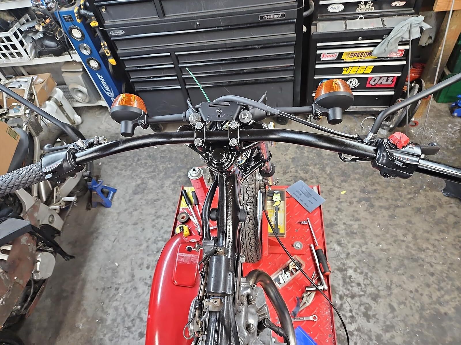 7/8″ 22mm Motorcycle Handlebar Handle Bars For Harley Davidson Street XG 750,500