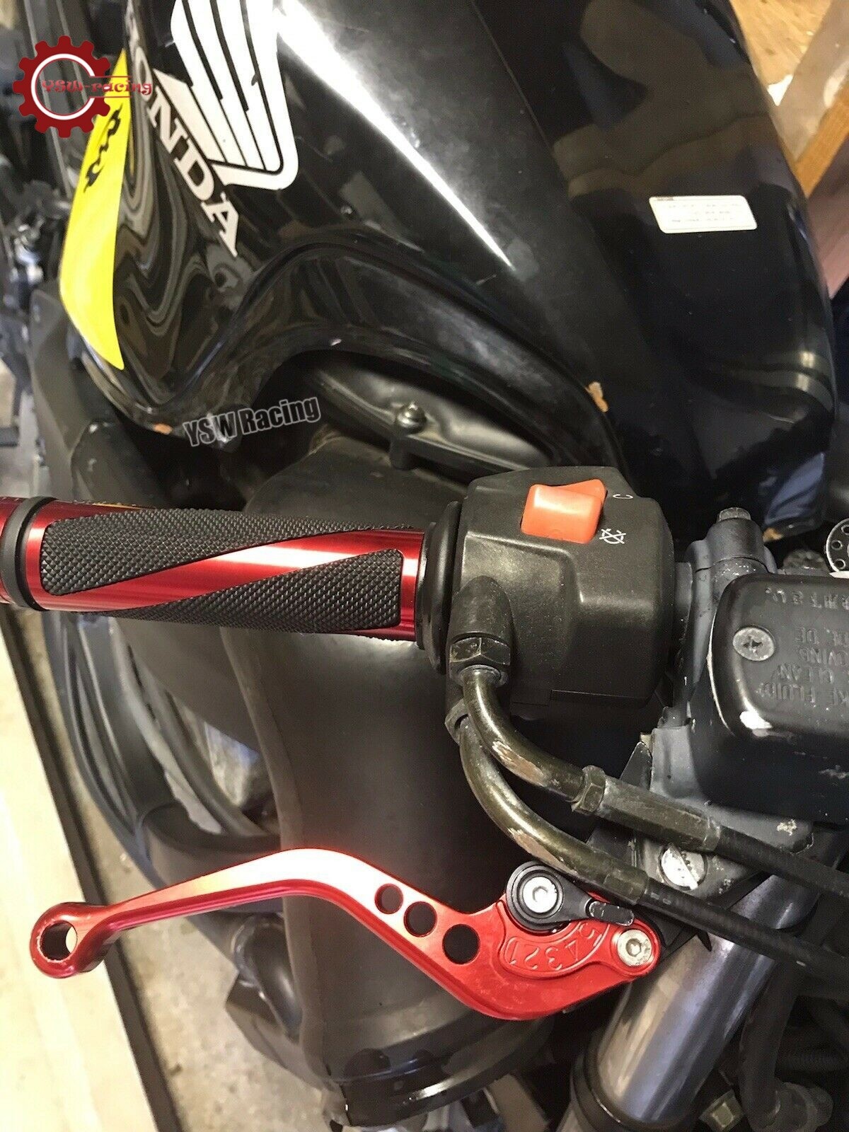 For Honda CBR900RR 1993-1999 CB919 2002-2007 Brake Clutch Levers Handle & Grips