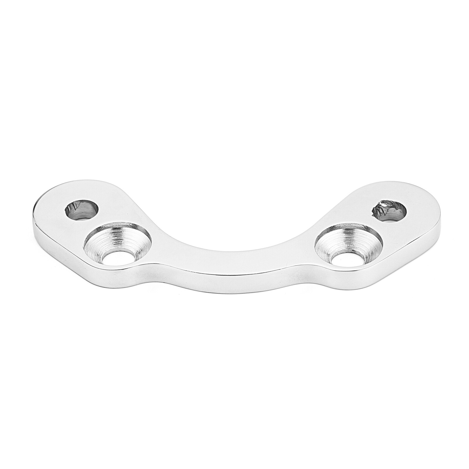 T-Style Handlebar Tree Adapter 3.5″ Wide Risers For Harley Chopper DNA Bobber