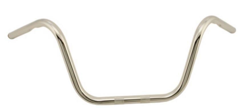 1 inch Ape Hanger Handlebar 10 inch Chrome Harley Davidson dyna softail xl